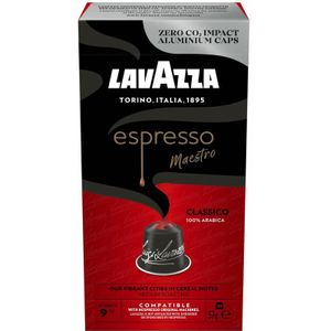 Lavazza Nespresso Compatible Capsules Espresso Classico (1 pak x 10 stuks)