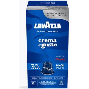 Lavazza - Crema e Gusto Classico - Koffiecups - 30 Stuks - Aluminium Capsules