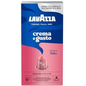 Lavazza Dark-roast Espresso Ristretto Intense en Corsized, 10 capsules compatibel met Nespresso