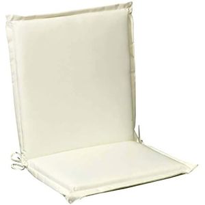 PAPILLON 8097010 kussen voor stoel onder 95 x 52 x 5 cm, beige, afneembaar overtrek, 1 stuk (1 stuk)