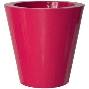 Bloempot Buiten Rond Kuno Gloss 40cm FUCHSIA Euro3Plast