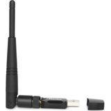 Hamlet - Wi-Fi 600AC - USB Adapter - Zwart - Dual Band 5GHz en 2,4GHz