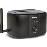 Hamlet HXDDWIFI basisstation voor opslagstations Zwart