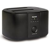 Hamlet - HXDD2535CLN - Netwerkopslag - Zwart - Aluminium, Kunststof