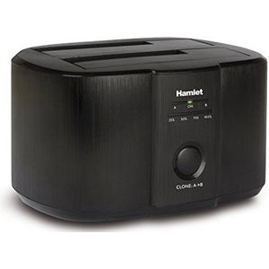 Hamlet - HXDD2535CLN - Netwerkopslag - Zwart - Aluminium, Kunststof