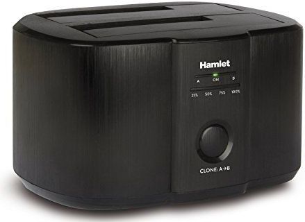 Hamlet - HXDD2535CLN - Netwerkopslag - Zwart - Aluminium, Kunststof