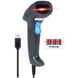 Hamlet - HBCS1D10U Barcodelezer - Zwart - Handheld - USB Laser Scanner
