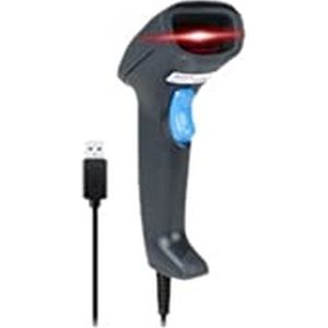 Hamlet - HBCS1D10U Barcodelezer - Zwart - Handheld - USB Laser Scanner