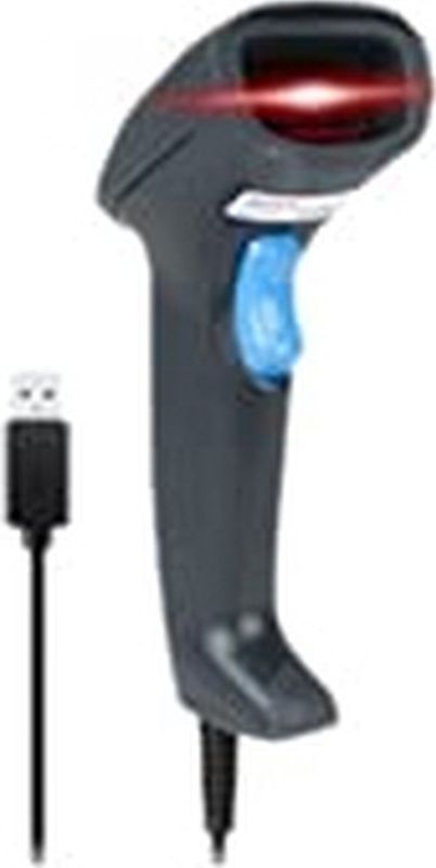 Hamlet - HBCS1D10U Barcodelezer - Zwart - Handheld - USB Laser Scanner