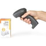 Hamlet - HBCS1D10W - Handheld Barcodelezer - Zwart - Draadloos