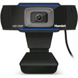 Hamlet - HWCAM720 - Webcam HD USB met geïntegreerde microfoon. Resolutie 720p