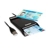 Hamlet HUSCR-NFC - USB Smartcardlezer - Zwart