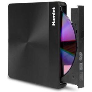 Hamlet XDVDSLIM3AC DVD±RW optische disc-speler Zwart (DVD-station), Optische drive, Zwart