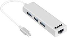 Hamlet - XHUB331TCL - Dockingstation - Wit - USB 3.2 Gen 1 - 3 Havens