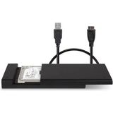 Hamlet - USB 3.0 Mobile Station - Externe Harddisk Behuizing - Zwart - 2,5"