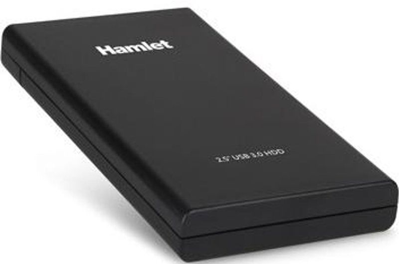 Hamlet - USB 3.0 Mobile Station - Externe Harddisk Behuizing - Zwart - 2,5"