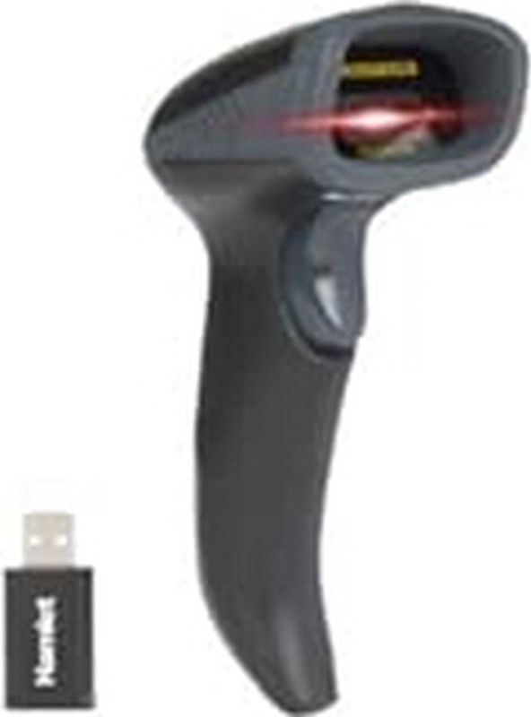 Hamlet - HBCS-2D110W - Barcode Scanner - Zwart - Handheld - Draadloos