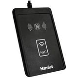 Hamlet - HUSCR-CIEP - Usb Slimme Kaartlezer - Zwart - Geheugenkaartlezer