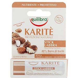 Equilibra - Lippenbalsem - Beschermend - 100% Zuivere Sheaboter - 40% Voedend