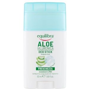 Equilibra - Aloë Vera - Deodorant Stick - Natuurlijke Ingrediënten - 30% Aloë Vera Gel