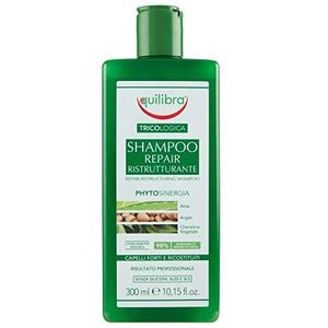 Equilibra Repair Restructuring Shampoo - 300 ml - Herstellende Shampoo - Zonder Parabenen SLS SLES of Kleurstoffen