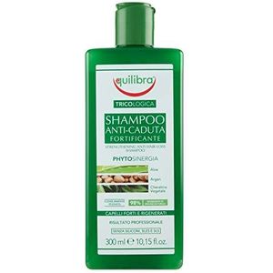 Equilibra Tricologica Haaruitval Shampoo Met Natuurlijke Moisturizer - 300 ml - Shampoo met Aloe Vera - Keratine en Arganolie