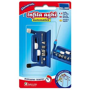 PARODI & PARODI Automatische handmatige draadinrijger voor grove en fijne naalden, naai-accessoires voor de naaimachine, draagbaar en licht, Made in Italy, Parodi & Parodi, 690