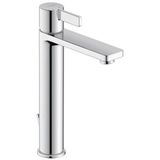 Duravit D-Neo wastafel wastafel met chroom afvoerzuiger maat L (uitloop hoogte 206 mm)