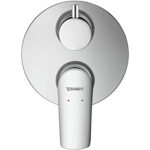 Duravit - No 1 - Badkraan - Chroom - Messing