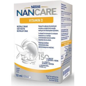 Nestlé NanCare Vitamine D Druppels 100x2 stuks