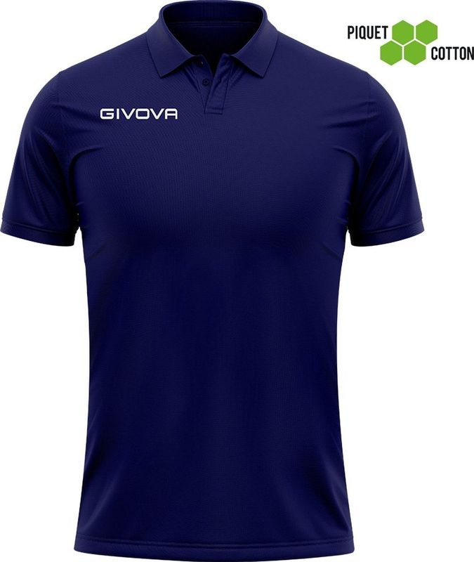 Polo shirt givova polo cotone piquet summer