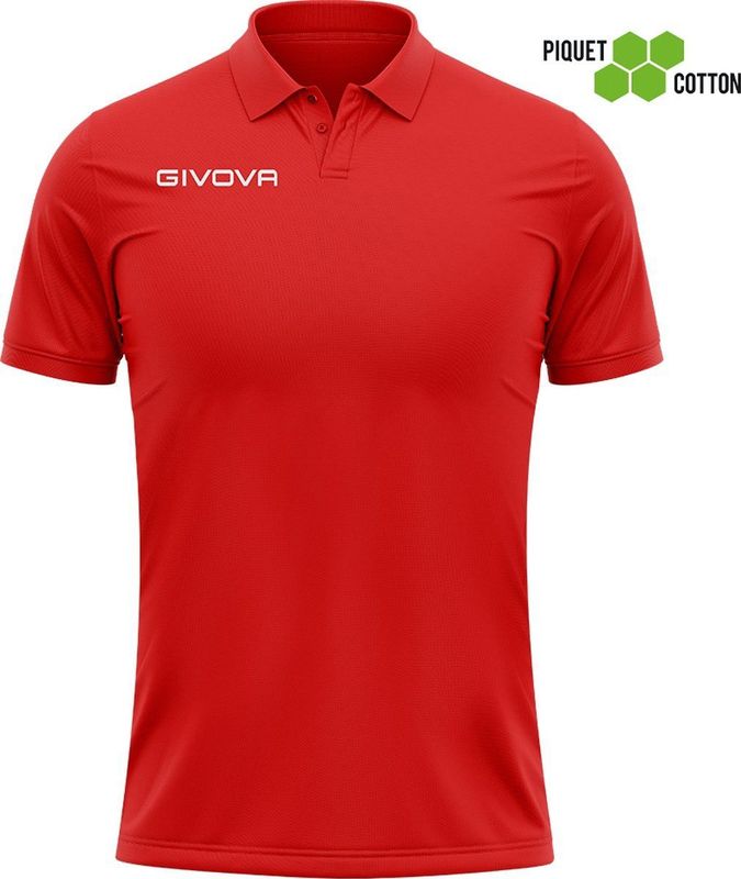Polo shirt givova polo cotone piquet summer