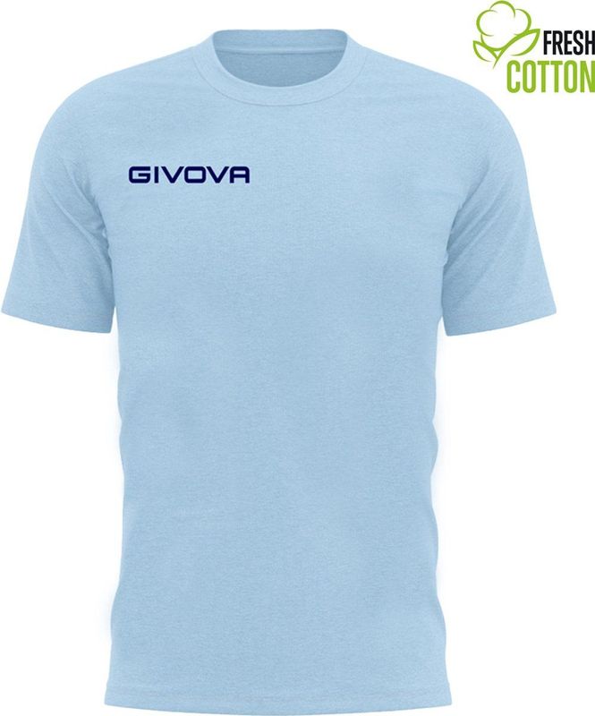 Cotton t-shirt givova fresh azul claro