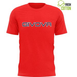 Givova - Spot - T-shirt - Rood - Korte Mouwen
