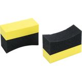 Bandenpoets Applicators Set - 2 Stuks - Ergonomische EVA-handgreep - Professioneel Gebruik