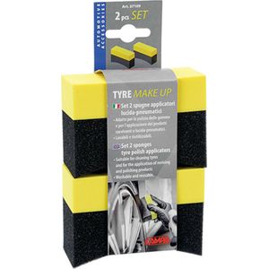 Bandenpoets Applicators Set - 2 Stuks - Ergonomische EVA-handgreep - Professioneel Gebruik