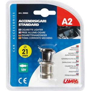 Aansteker - 12 Volt - Ø 21 mm