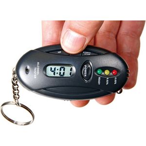 Alcoholtester - Ademalcoholmeter - Basisversie - Zwart - Kunststof