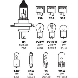 TCP - Halogeen Set - 12 Volt - Combi Set - Voor Dimlicht