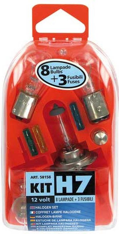 TCP - Reservelampset - Halogeen - 11-Delig - 12V
