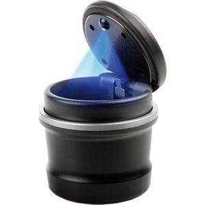 TCP - Vuilnis en Asbak - Zwart - LED Verlichting - Geschikt voor Bekerhouder