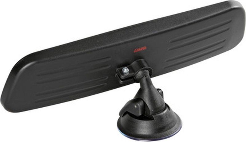 Platte Binnenspiegel - Zwenkgewricht - Zuignap - 250x65mm