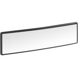 TCP - Convex Opzet BinnenSpiegel - BinnenSpiegel - Zwart - Vlak - Montage met Kliksysteem