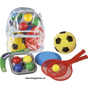 Siva Toys Siva Toys227834 12 Stuks Sportset, Multi gekleurd