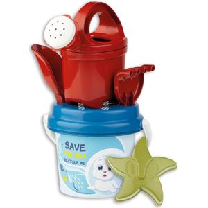 Strandset - Dierenmotief - 6 Stuks - Gerecycled Plastic