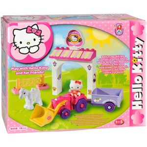 Androni Unico Plus Hello Kitty Tractor, 18 Pcs.