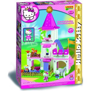 Hello Kitty - Kasteel - Bouwstenen - Geschikt voor Kinderen van 1.5 tot 5 Jaar