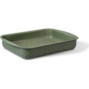TVS ovenschaal braadslede 35x27cm - Natura met VEGAN groene anti-kleeflaag - 100% Recycled