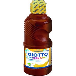 Giotto Plakkaatverf School Paint Junior 250 Ml Bruin