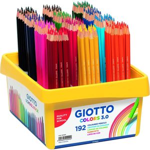 GIOTTO Colors 3.0 - Schoolpack 192 kleurpotloden